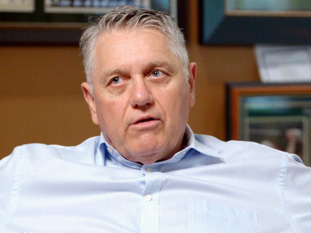 It was a restrained interview with 2GB’s Ray Hadley.