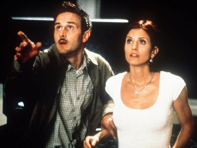 David Arquette and actress Courteney Cox married the year after Scream 2 was released. Picture: Supplied.