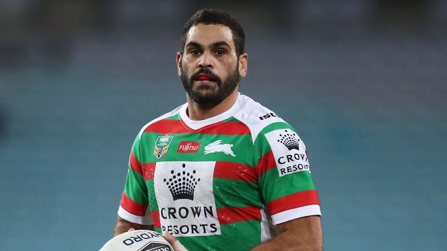 South Sydney are hunting for a new front-of-jersey sponsor. Picture: Getty Images