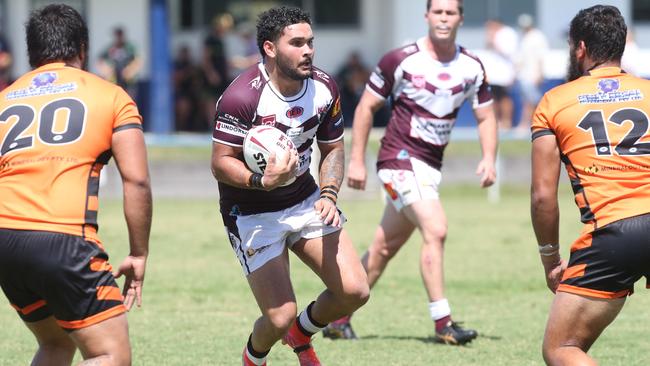 Photos from the opening round of the RLGC A-Grade 2022 season at Tugun RLFC. Southport vs Burleigh. Allan Lockwood. 27 March 2022 Bilinga Picture by Richard Gosling