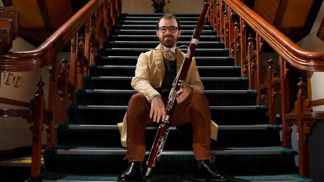 TIMELESS: Bassoonist Christopher Buckley will feature in AdYO's concert. <ld/>                        <ld/>Picture: Tricia Watkinson