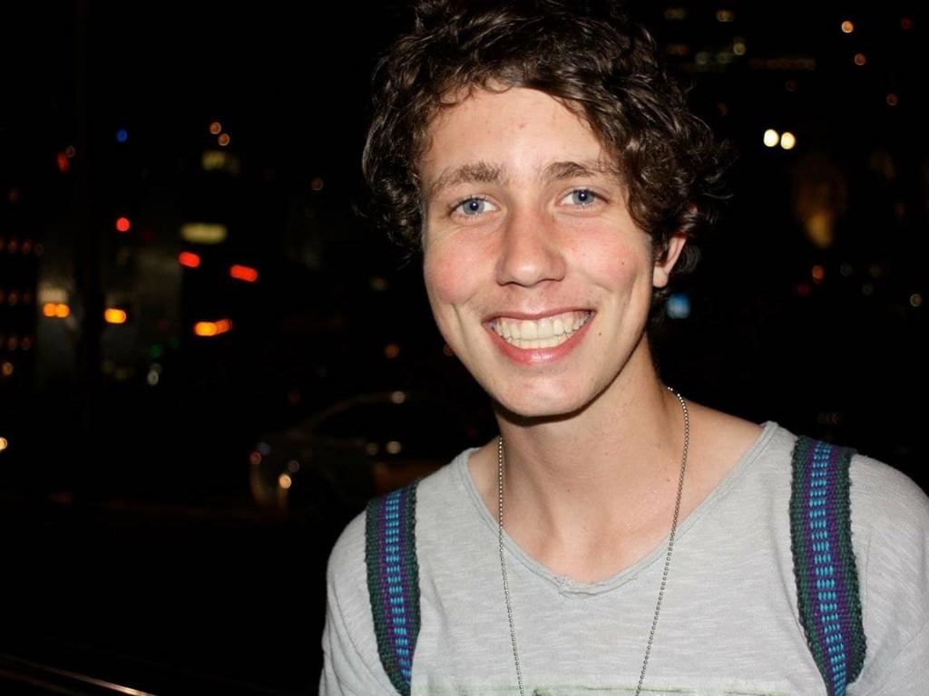 Budding musician Connor Tolson, who died in a house fire at Malvern East on September 19, 2015.