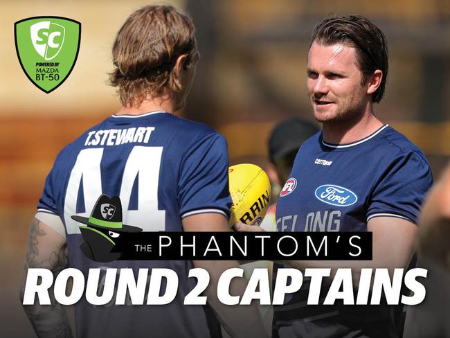 The Phantom's Round 2 SuperCoach Captains