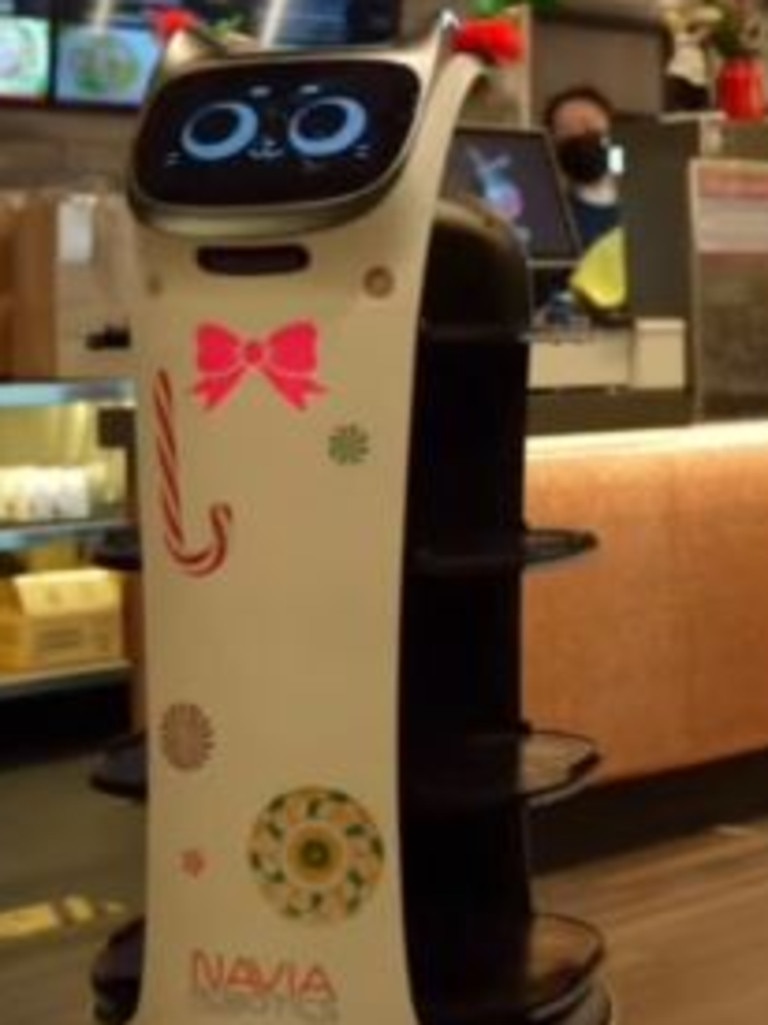 The robot that was nearly stolen from Pho 21. Picture: Facebook / Pho 21