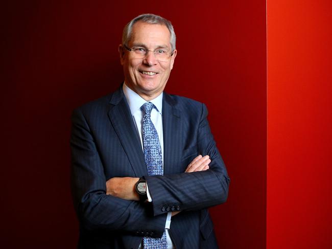 5/06/2017: Brian Salter, head of the AMP in-house legal department, has been appointed chair of the GC100 - the industry association of the nation's top in-house legal departments. Photographed in Sydney on Monday. Hollie Adams/The Australian