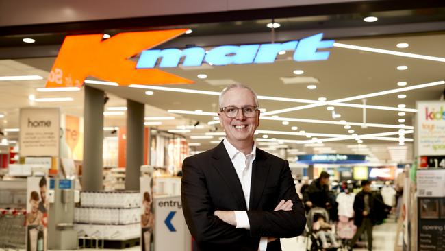 Ian Bailey, group MD of Kmart Group, said a planned 4c levy for a fashion recycling scheme is flawed. Picture: Supplied