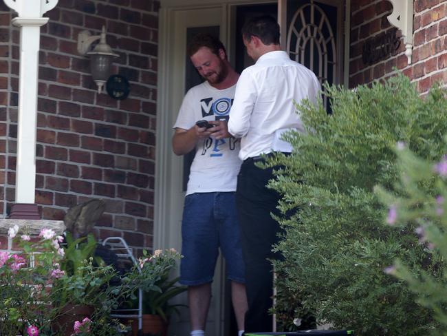 James Wallace, pictured at his Elderslie home, has been charged with high-range drink-driving. Picture: Jonathan Ng