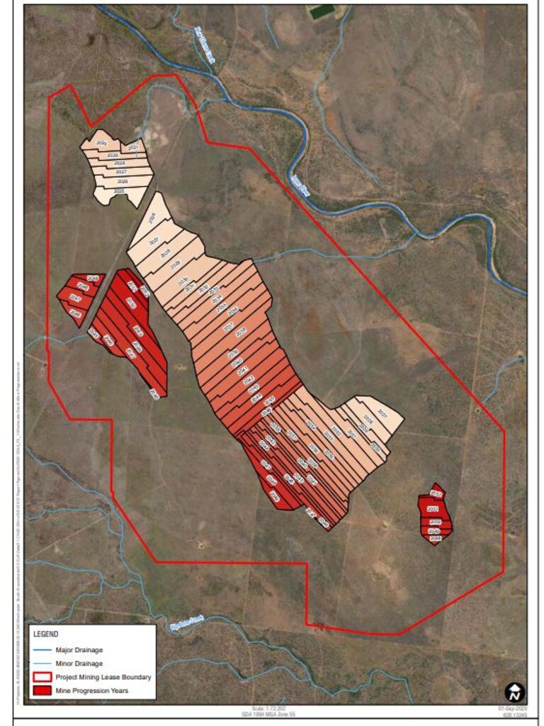 Whitehaven Coal's Winchester South coal mine draft environmental impact statement has been released.