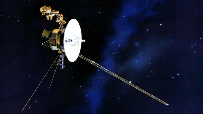 An artist’s impression of Voyager. Both probes were launched in 1977. Picture: NASA