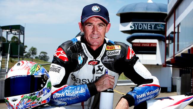 World superbike champion Troy Corser.