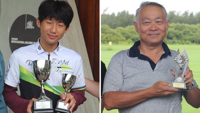 (L-R) Darren Candra and Norman Sim will be in action at the ASNSW Short Distance Championship, 27 May 2023 at Sydney Olympic Park. Picture: Supplied.