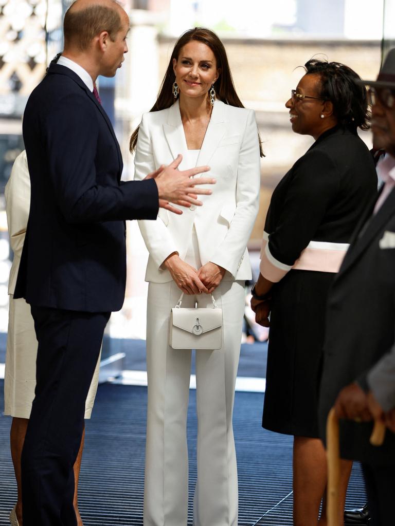 And in the same jacket in June. Picture: John Sibley – WPA Pool/Getty Images.