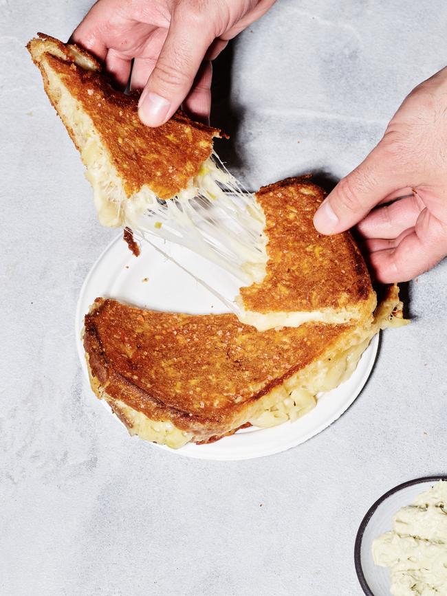 Maker and Monger free Mac and Cheese toasties to celebrate Grilled Cheese Day on April 13