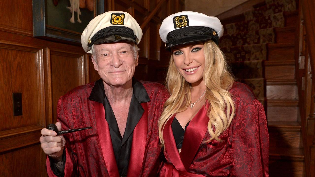 Playboy magazine founder Hugh Hefner was married to Crystal Hefner from 2012 up until his death in 2017. Picture: Charley Gallay/Getty Images