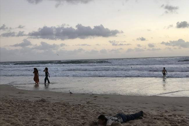 Gold Coast New Year's Day in Surfers Paradise. Picture: Emily Halloran 