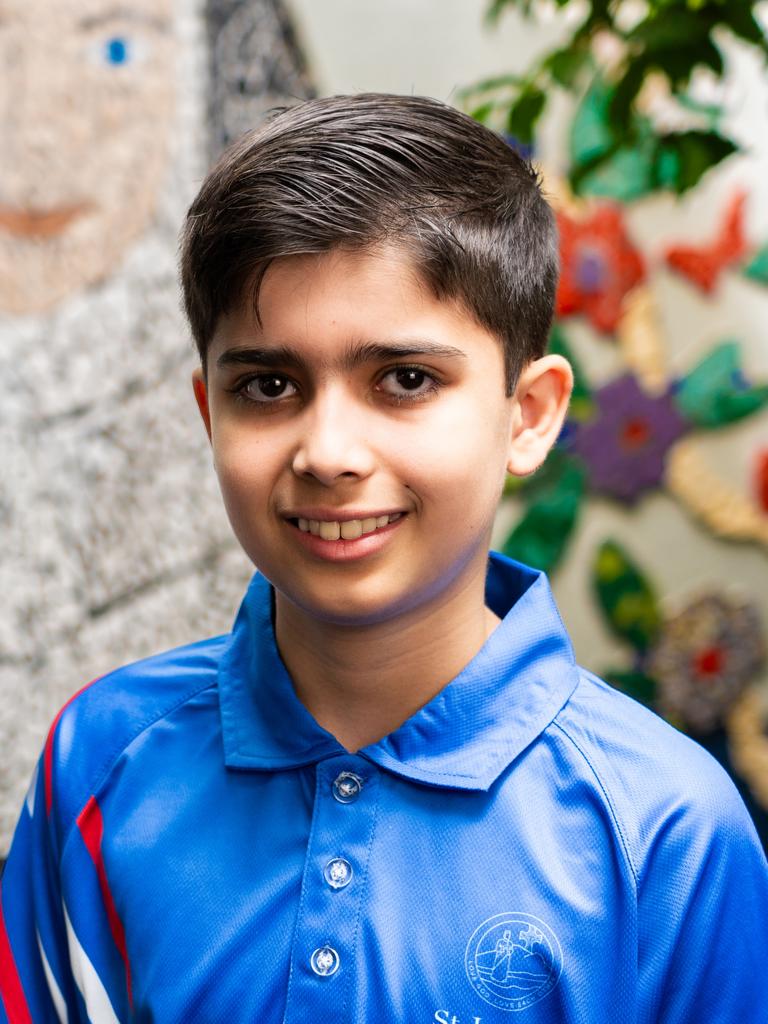 ST JOSEPH'S CATHOLIC SCHOOL, THE STRAND student Harrison.