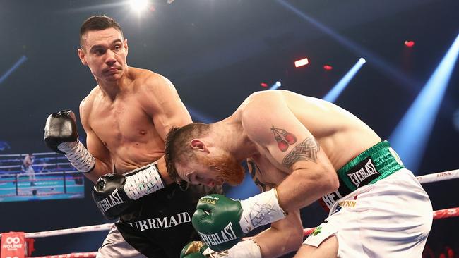 Tszyu pummelled Dennis Hogan on March 31 in Newcastle.