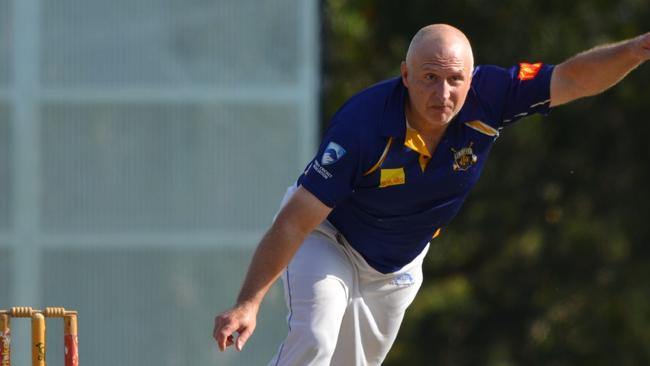 Mitchell Sturt playing cricket. Photo: Facebook