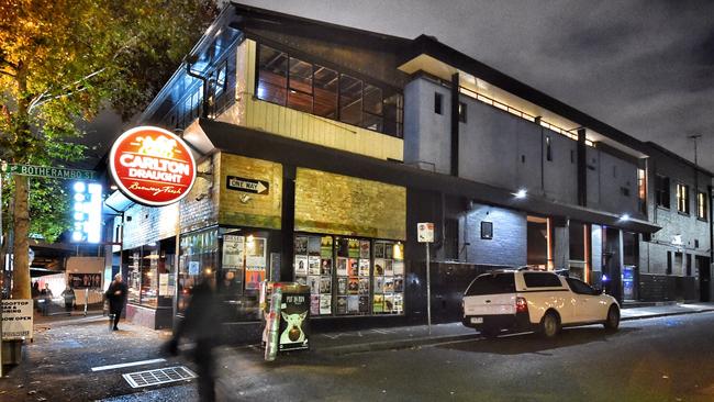 The Corner Hotel, Richmond. Picture: Tony Gough