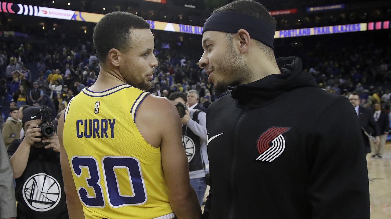 Steph and Seth Curry headline three-point contest. 