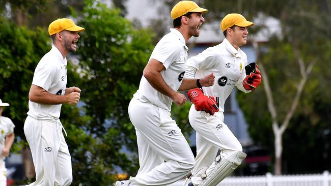 Cricket action between Toombul and Wests. Saturday December 17, 2022. Picture: John Gass