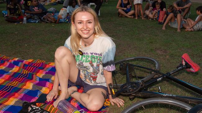 Maslin Armitage at the Northern Land Council 50 Year Anniversary Concert in State Square, Parliament House, Darwin. Picture: Pema Tamang Pakhrin