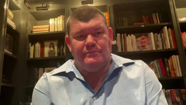 James Packer talks to Sky News interview.