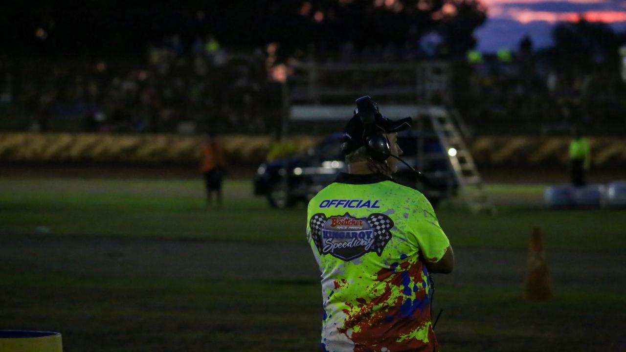 Final night of the 2022 Kingaroy Speedway King's Royal race weekend. Picture: Dominic Elsome