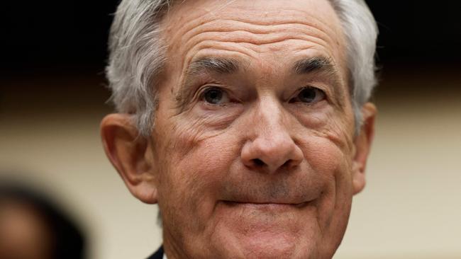 Federal Reserve Chair Jerome Powell has moved to reassure bank customers. Picture: Anna Moneymaker / Getty Images via AFP