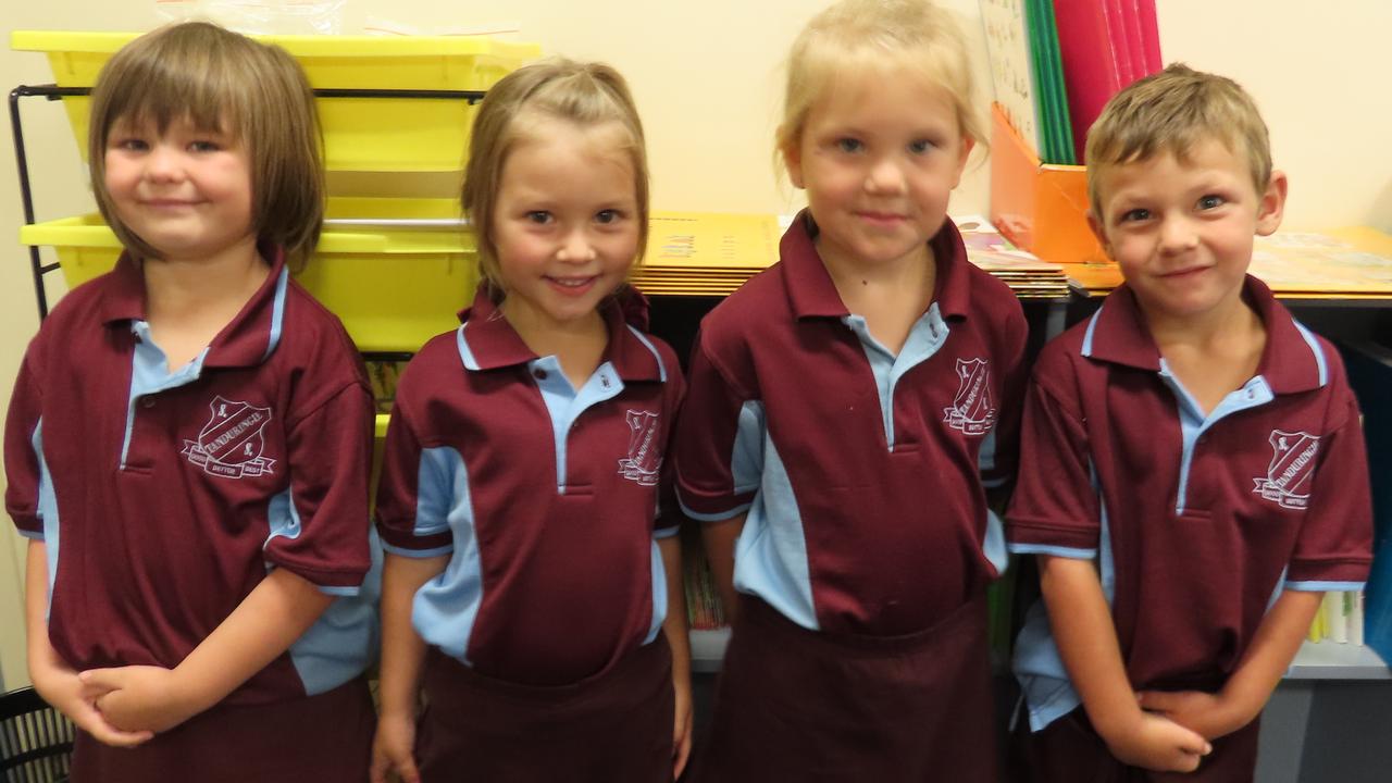 My First Year: Tanduringie State School Preps .Stephanie, Halle, Hayley and Malaki.