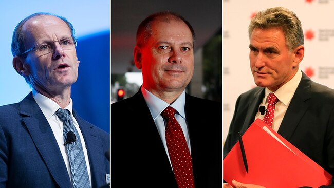 Bank CEOs Shayne Elliott, Peter King and Ross McEwan have made differing assessments of the coronavirus economy.