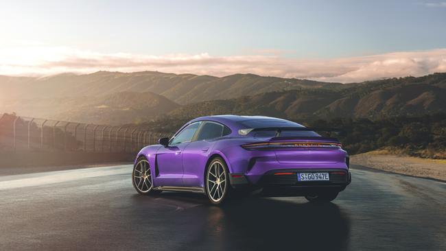 2024 Porsche Taycan Turbo GT.