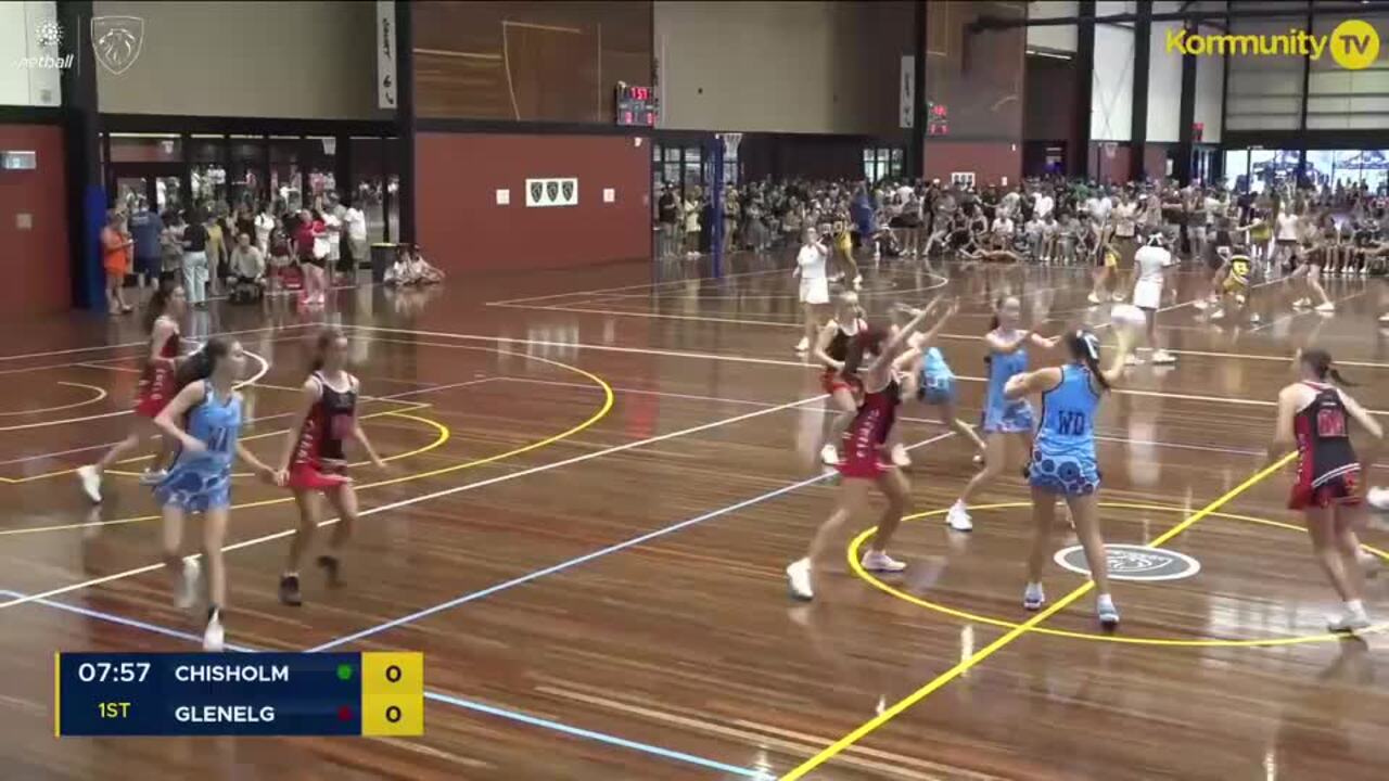 Replay: Chisholm v Glenelg (15&U) - 2025 Netball Victoria State Titles Day 1