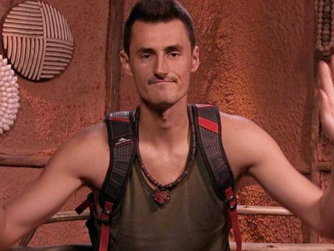 Bernard Tomic quit I'm a Celebrity Get Me Out of Here after three days. Picture: Channel 10