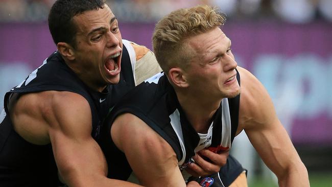 David Rhys-Jones hopes Carlton can spoil Collingwood’s party on Saturday. Picture: Wayne Ludbey