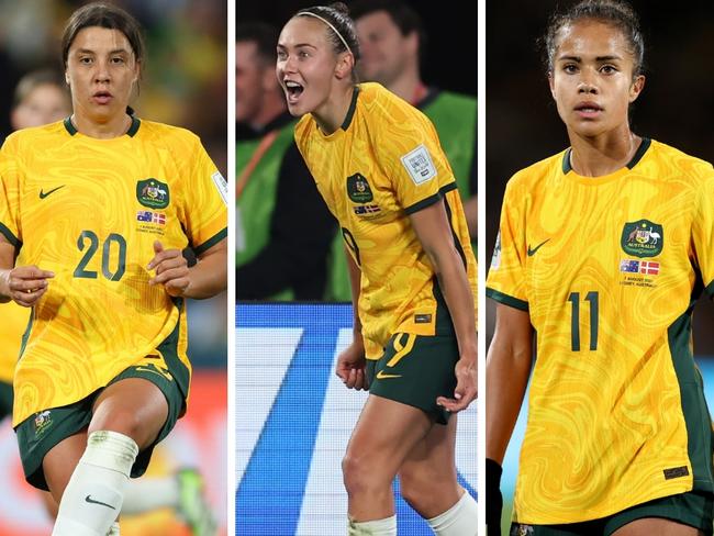 Matildas player ratings vs Denmark