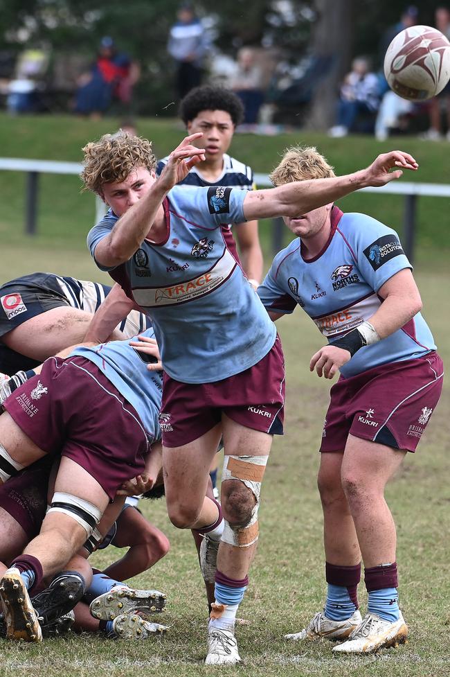 Callum Reidy. Colts 1 club rugby between Brothers and Norths Saturday May 25, 2024. Picture, John Gass