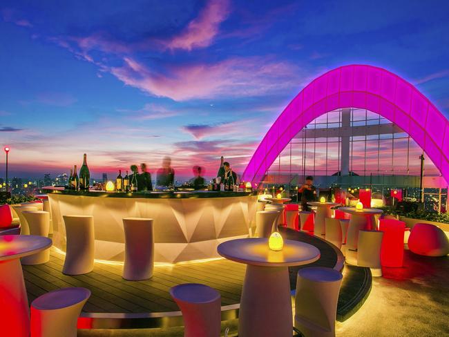 CRU Champagne Bar at Red Sky, Centara Grand at CentralWorld. Picture: Supplied