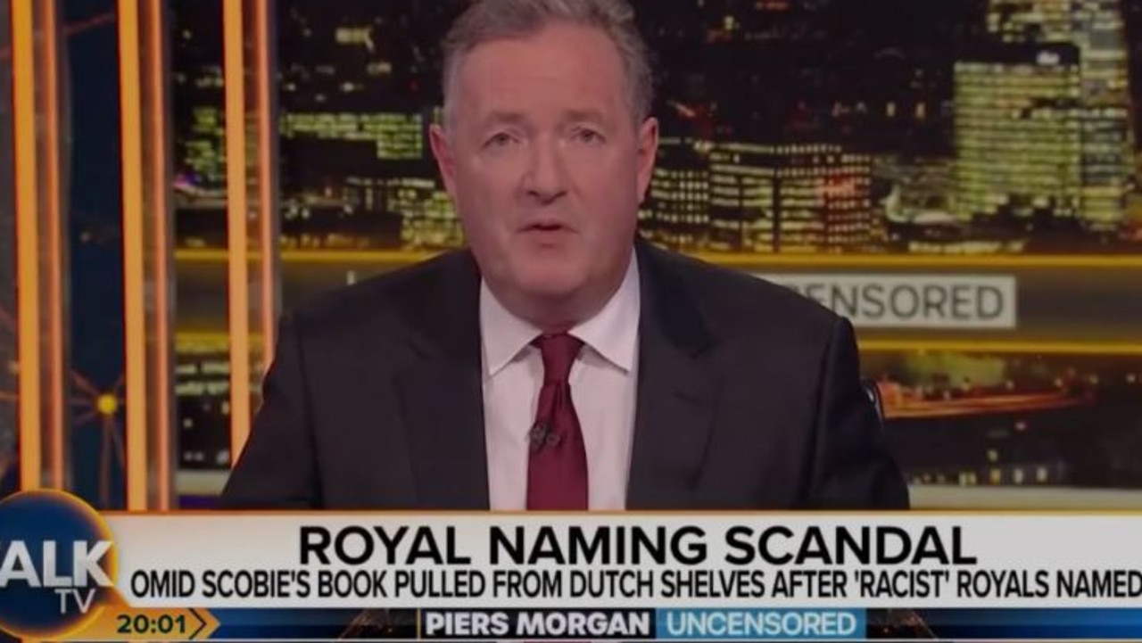 Piers Morgan reveals names of royals exposed in bombshell book