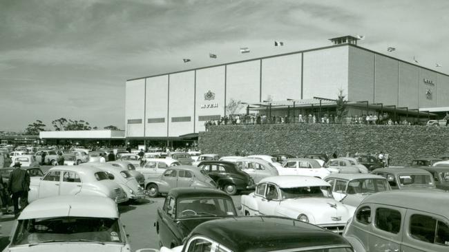 The Myer carpark. Picture: Mark Strizic (1928-2012).