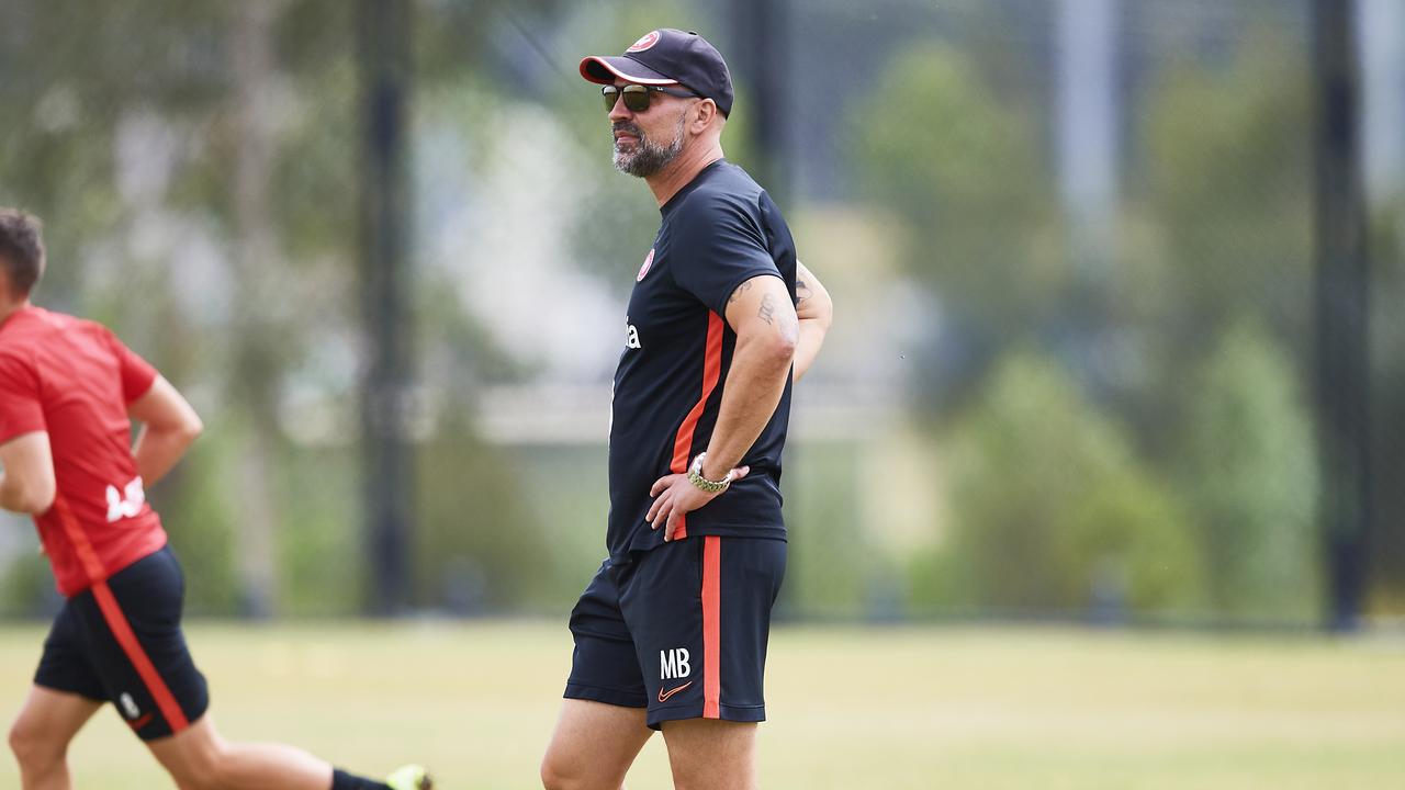 Wanderers A-League head coach Markus Babbel has been issued a show cause notice. Picture: Brett Hemmings