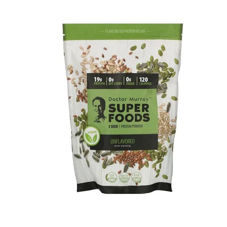 Doctor Murray Super Foods 3-Seed Protein Powder