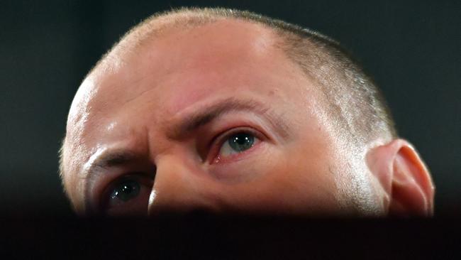 Treasurer Josh Frydenberg at the National Press Club in Canberra. Picture: AAP