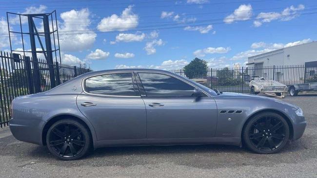 The 2005 Maserati Quattroporte SportsGT sedan.