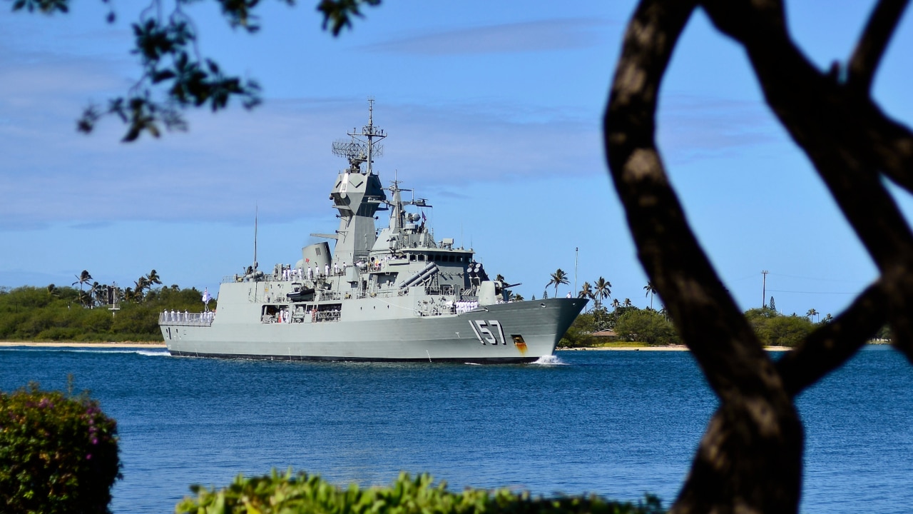 Royal Australian Navy ships could be ‘quite vulnerable’ in Red Sea conflict