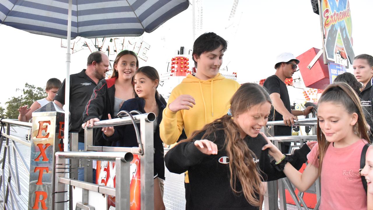 All ages enjoyed the attractions on day one of Show Whitsunday 2021. Picture: Kirra Grimes