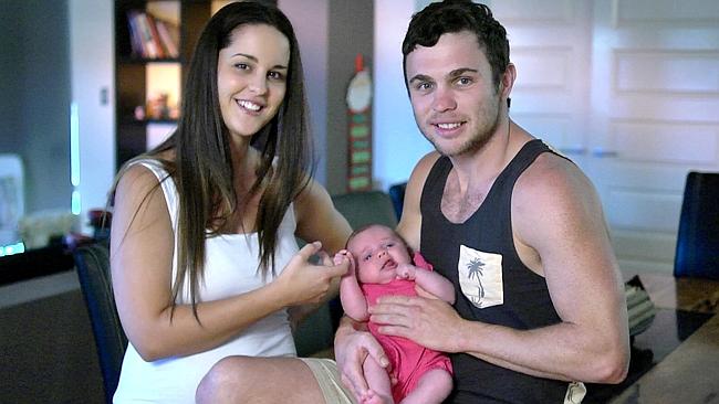 First Time Dad Hayden Ballantyne Loving Every Minute Of Fatherhood