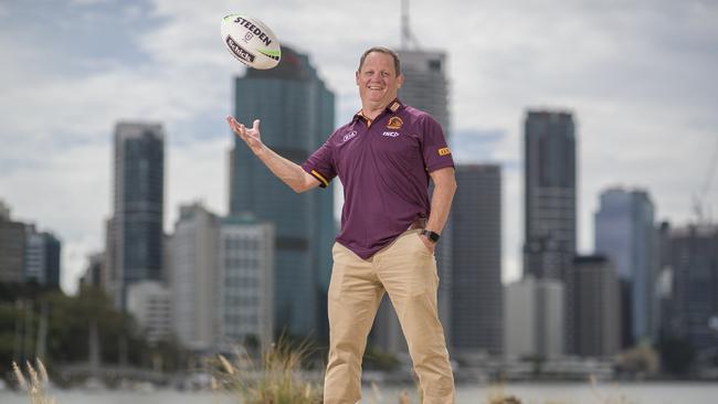 Kevin Walters was appointed Broncos coach in late 2020. Pic Peter Wallis