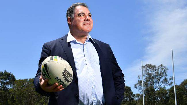 Mal Meninga at the Titans High Performance Centre. Picture: AAP