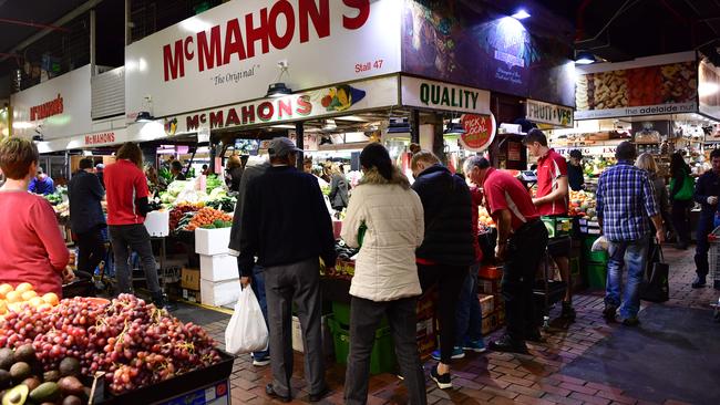 Adelaide Central Market has taken out the Best City Attraction category. Picture: Bianca De Marchi